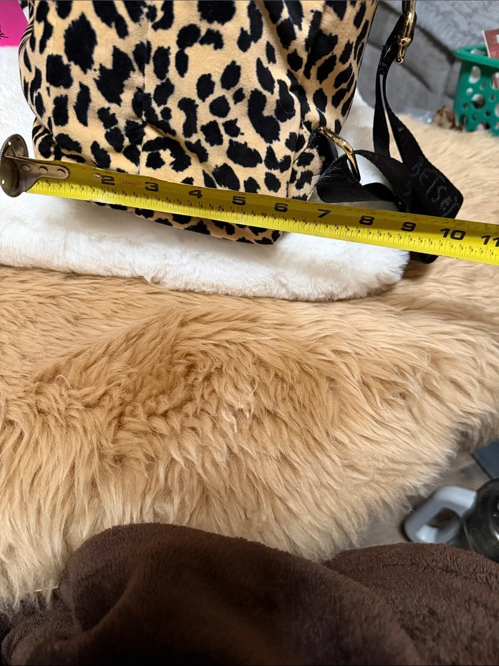 Betsy Johnson Full Size Leopard Backpack NWT